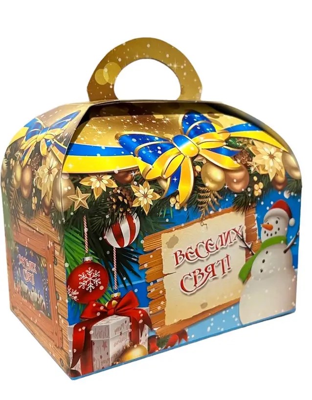 Подарунковий набір Новорічний МЕГА ПОДАРУНОК артикул 213959